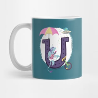 Letter U is for Unicorn - Cute Teachers Gifts Mug